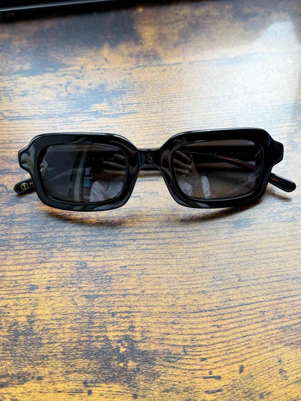 Crap Eyewear Lucid Blur Black Sunglasses with Polarized lenses